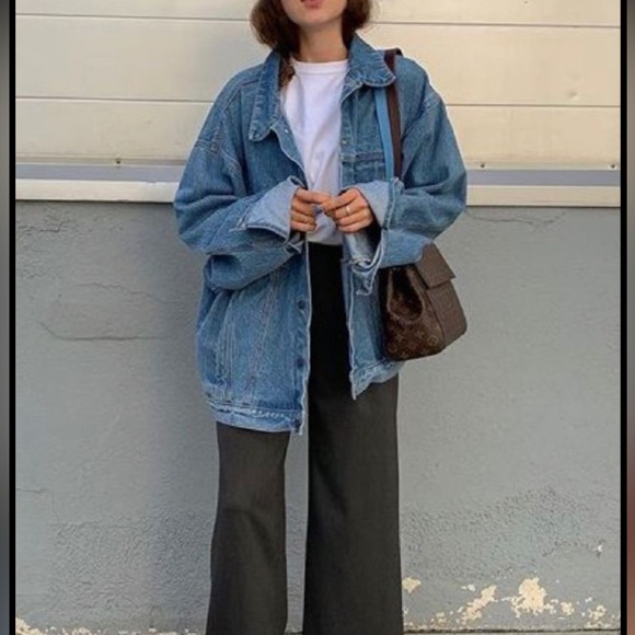 Levi's Jackets & Blazers - SOLD Vintage Oversized Denim Jacket